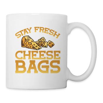 Stay Fresh Cheese Bags 24 - Tasse - Weiß - Rechts