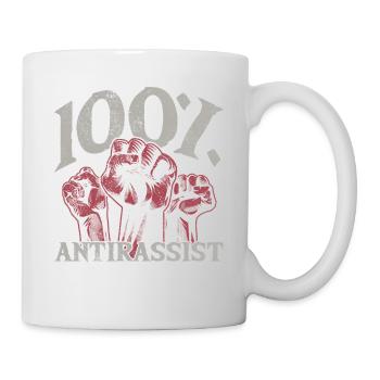 Punk Rock Anti-racism, against racism - Mug - white - Right