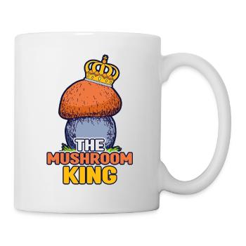 Pilze Schwammerl Steinpilz Sammler Pfifferlinge - Tasse - Weiß - Rechts