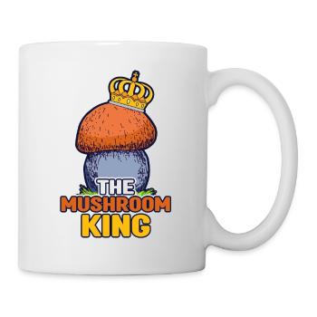 Pilze Schwammerl Steinpilz Sammler Pfifferlinge - Tasse - Weiß - Rechts