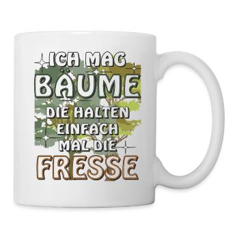 ICH MAG BÄUME - Tasse - Weiß - Rechts