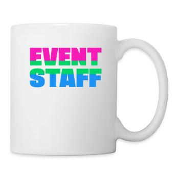 Event Staff Shirt Party Crew Uniform Pride Lgbt - Mug - white - Right