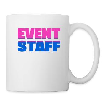 Event Staff Shirt Party Crew Uniform Pride Lgbt - Mug - white - Right