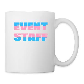 Event Staff Shirt Party Crew Uniform Pride Lgbt - Mug - white - Right
