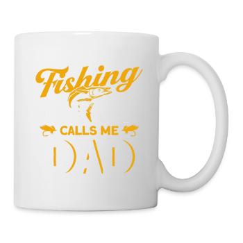 Cadeau de pêche Pêche Pêcheur Drôle De Pêcheur - Mug blanc - blanc - Droite