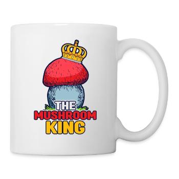 Pilze Schwammerl Steinpilz Sammler Pfifferlinge - Tasse - Weiß - Rechts