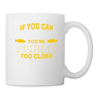 Cadeau de pêche Pêche Pêcheur Drôle De Pêcheur - Mug blanc - blanc - Droite