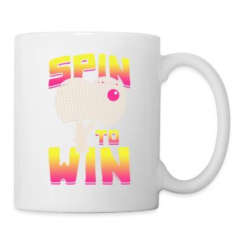 Table Tennis Ping Pong Player Club Club Outfit! - Mug blanc - blanc - Droite