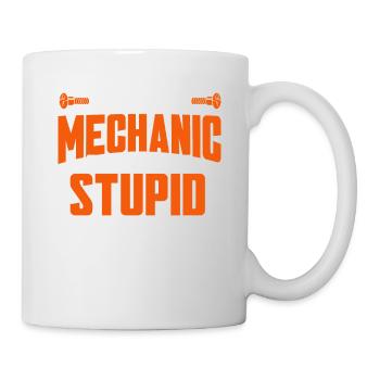 Cadeau de garage mécanique pour mécanicien - Mug blanc - blanc - Droite