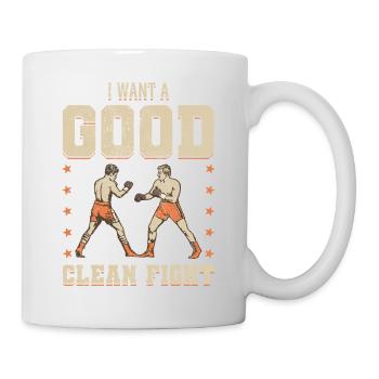 Boxen Martial Arts Boxing Box Club Boxer - Mug - white - Right