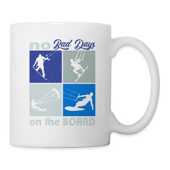 No bad days on the Board. Lifestyle Vintage - Mug - white - Right