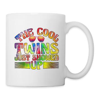 The Cool Twins Just Showed Up 20 - Mug - white - Right