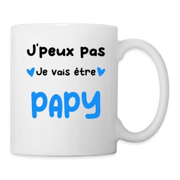 Annonce grossesse je vais être Papy - Mug blanc - blanc - Droite