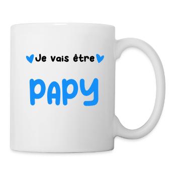 Annonce grossesse je vais être Papy - Mug blanc - blanc - Droite