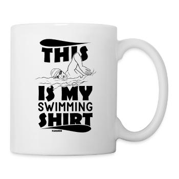Nager - Mug blanc - blanc - Droite