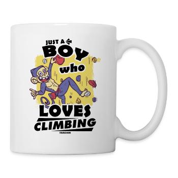 Grimper - Mug blanc - blanc - Droite