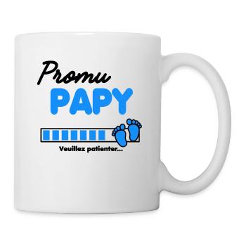 Promu Papy Annonce grossesse - Mug blanc - blanc - Droite