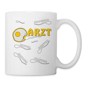 ARZT - Tasse - Weiß - Rechts