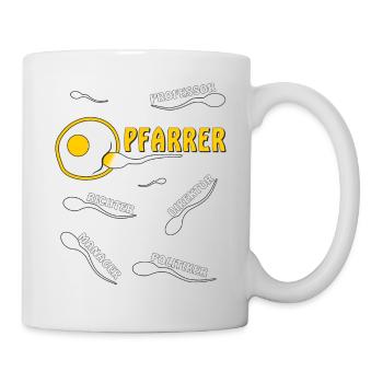 PFARRER - Tasse - Weiß - Rechts