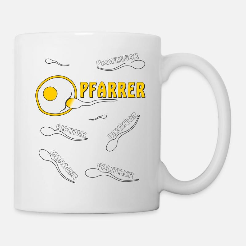 PFARRER - Tasse - Weiß