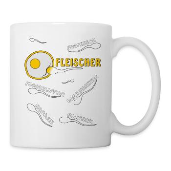 FLEISCHER - Tasse - Weiß - Rechts