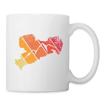 Erzgebirge Heimatliebe - Tasse - Weiß - Rechts