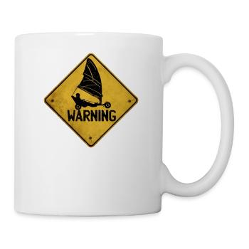 Beach Sailing Windracer Land Sailers Land Sailors - Mug - white - Right