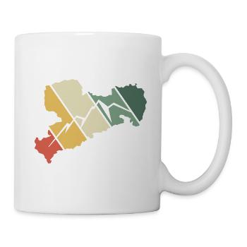 Erzgebirge Heimatliebe - Tasse - Weiß - Rechts