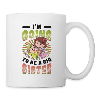 Annoncez qu’elle sera une grande sœur 2023. - Mug blanc - blanc - Droite