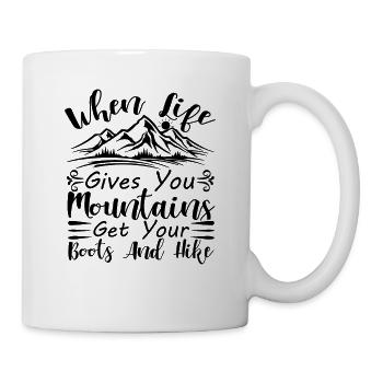 Hiking Nature Outdoor Mountains - Mug - white - Right