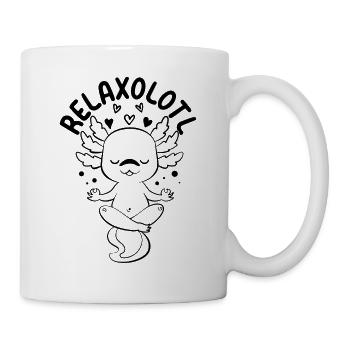 Kawaii Axolot Lover Funny Axolot Relaxolotl - Tasse - Weiß - Rechts