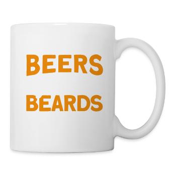 Beards Saying Funny Beard Gift Beard - Mug - white - Right