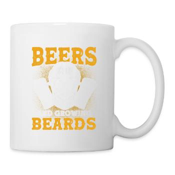 Beards Saying Funny Beard Gift Beard - Mug - white - Right