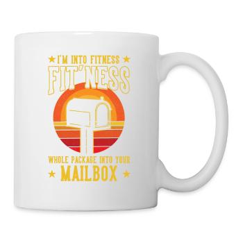 Postbote Briefträger Paketzusteller Job Postbote - Tasse - Weiß - Rechts