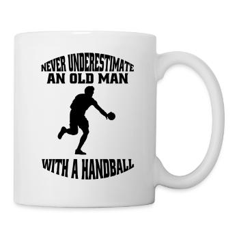 Joueurs de handball Club de handball Joueurs de handball - Mug blanc - blanc - Droite