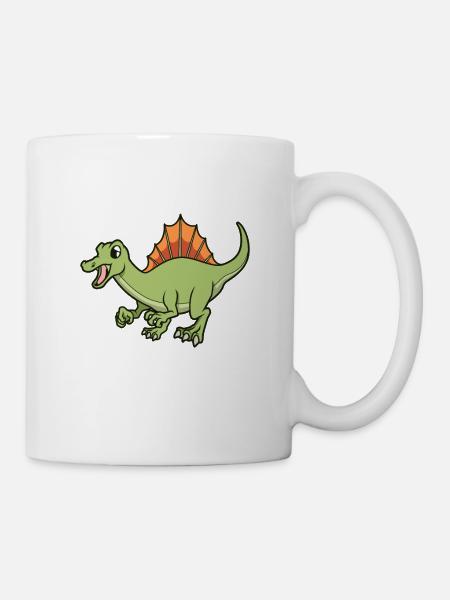 Kawaii Spinosaurus - Tasse - Weiß