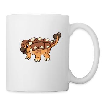 Kawaii Ankylosaurus - Mug - white - Right