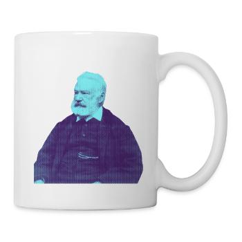 Victor Hugo - French romantic writer - Mug - white - Right