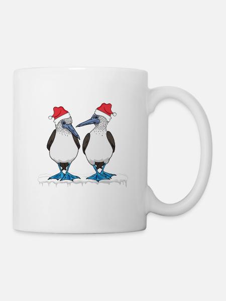 Seevögel Blaufußtölpel - Tasse - Weiß