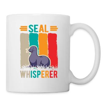 Seal Whisperer Sea Lion Whisperer Seal - Mug blanc - blanc - Droite