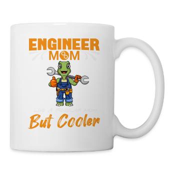 Engineer Mom Like A Regualr Mom But Cooler - Mug - white - Right