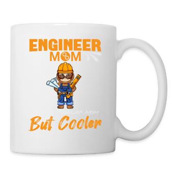 Engineer Mom Like A Regualr Mom But Cooler - Mug - white - Right