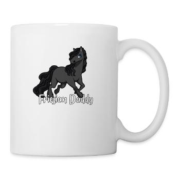 Horse lovers - Friesian Daddy - Mug - white - Right