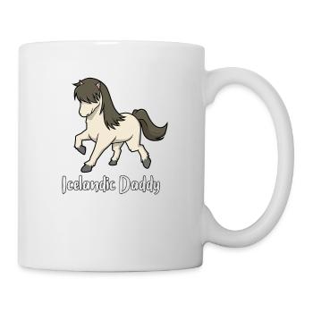 Pferdeliebhaber - Icelandic Daddy - Tasse - Weiß - Rechts