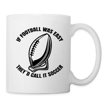 Footballer Saying Football Football Coach Club - Mug - white - Right