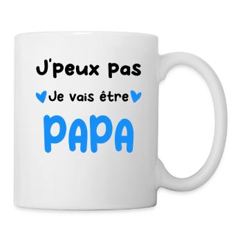 Annonce grossesse je vais être Papa - Mug blanc - blanc - Droite