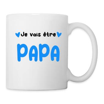 Annonce grossesse je vais être Papa - Mug blanc - blanc - Droite