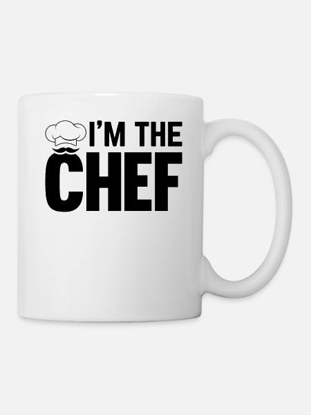 Cooking Cook - I'm The Chef - Funny Cooking Chef - Tasse - Weiß