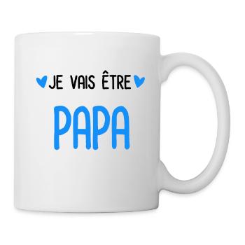 je vais être Papa Annonce grossesse - Mug blanc - blanc - Droite