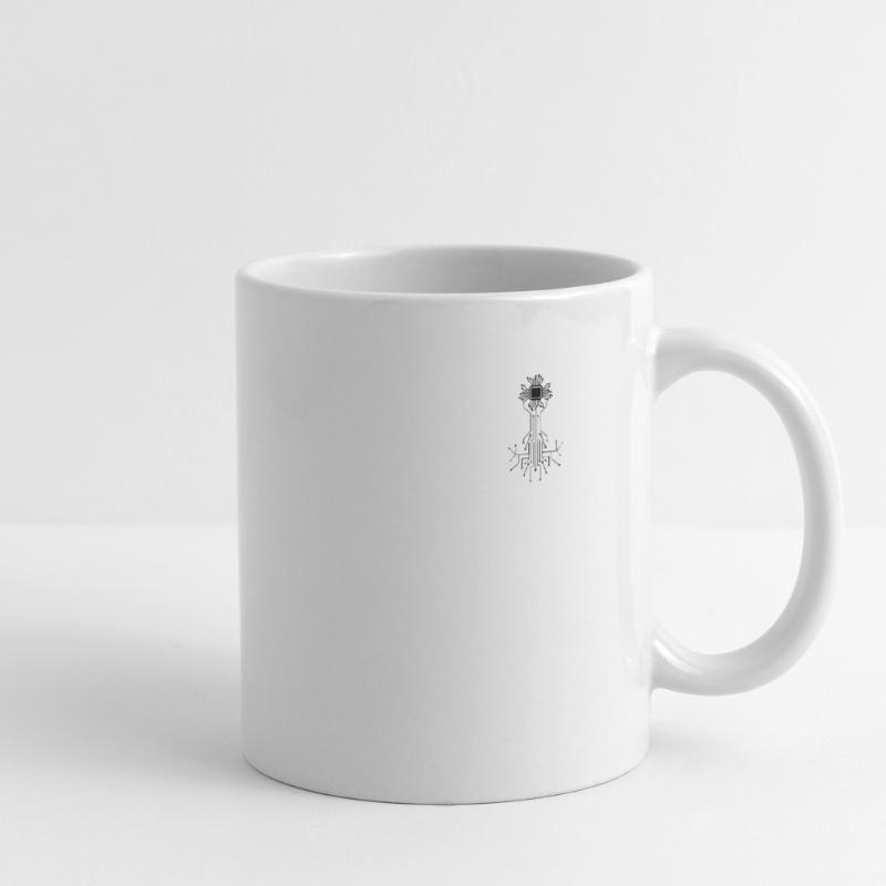 Programmeur informatique - Processus de cpu cardiaque anatomique Mug blanc